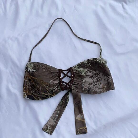 Take 50% OFF- Advantage Max-1 Camo Bikini Bra, Size-L - Picture 2 of 7